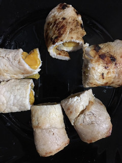 Una foto de Rollitos de lomo con cheddar