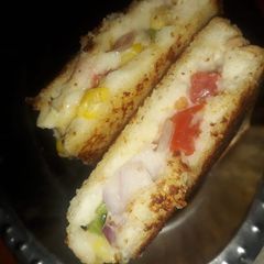 Cheese sandwich A picture of Cheese sandwich.