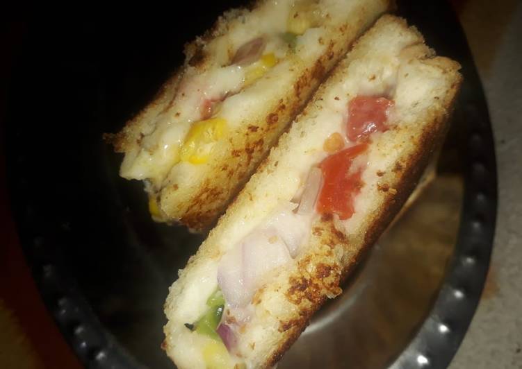 Recipe of Super Quick Homemade Cheese sandwich