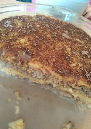 Una foto de Postre de vainillas
