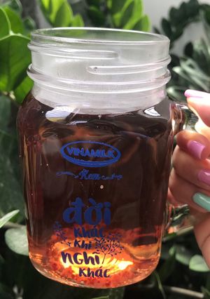 Hình của món Trà gạo lứt.