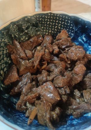 A picture of Beef in Oyster Sauce (蚝油牛肉).