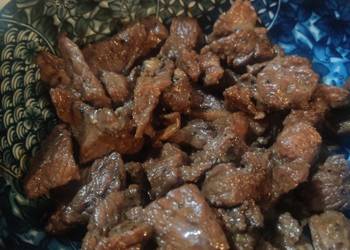 How to Recipe Yummy Beef in Oyster Sauce 