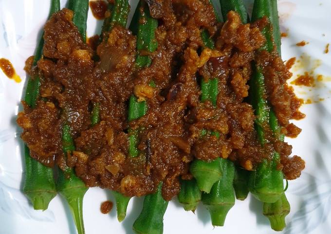 Resipi Bendi Rebus Bersambal Oleh Me Aishah Cookpad