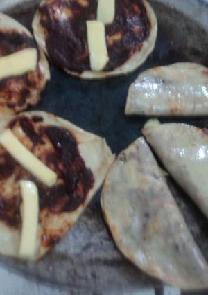 Una foto de Enmoladas  Doraditas con queso las Correa. San Diego de Alejandría, Jalisco México