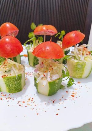 A picture of Veggie Feast basket.