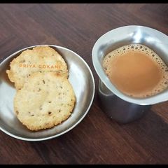 A picture of Jeera Puri - Krispy Tea time snack.
