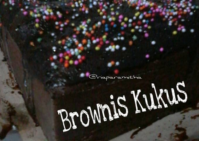 Brownies Kukus by Ny. Liem (recook) foto resep utama
