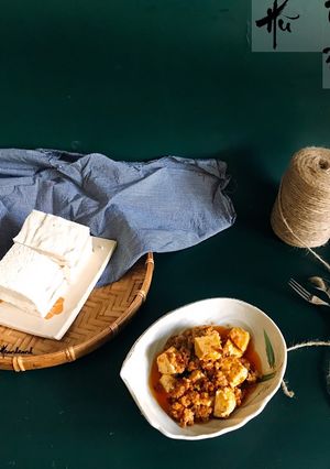 Hình của món Đậu hũ tứ xuyên cho bé (Đậu hũ handmade).