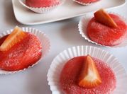 Une photo de colorant fraise