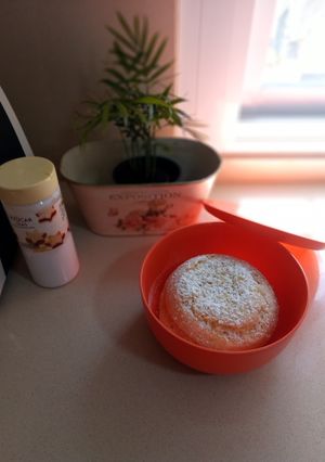 Una foto de Bizcocho casero en Jarra Microcook Tupperware