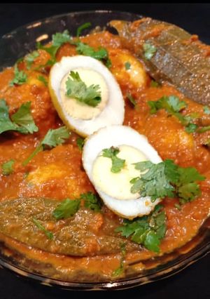 A picture of Masala Egg Curry.