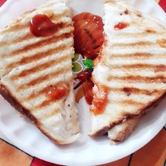 A picture of Grilled sandwich.