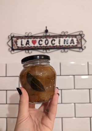 Una foto de Berenjenas en escabeche 🍆