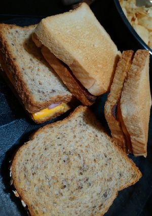 Una foto de Sándwich estilo Americano!