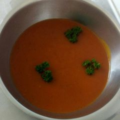 A picture of Tomato soup.