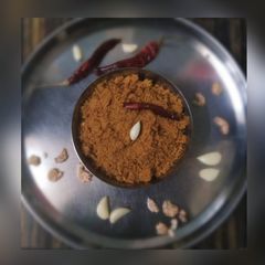 A picture of Dry prawn chutney.