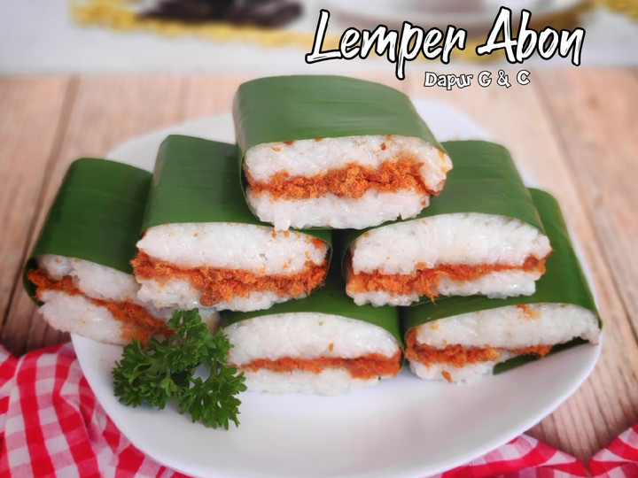 Langkah Mudah untuk Menyiapkan Lemper abon Yang Enak Banget