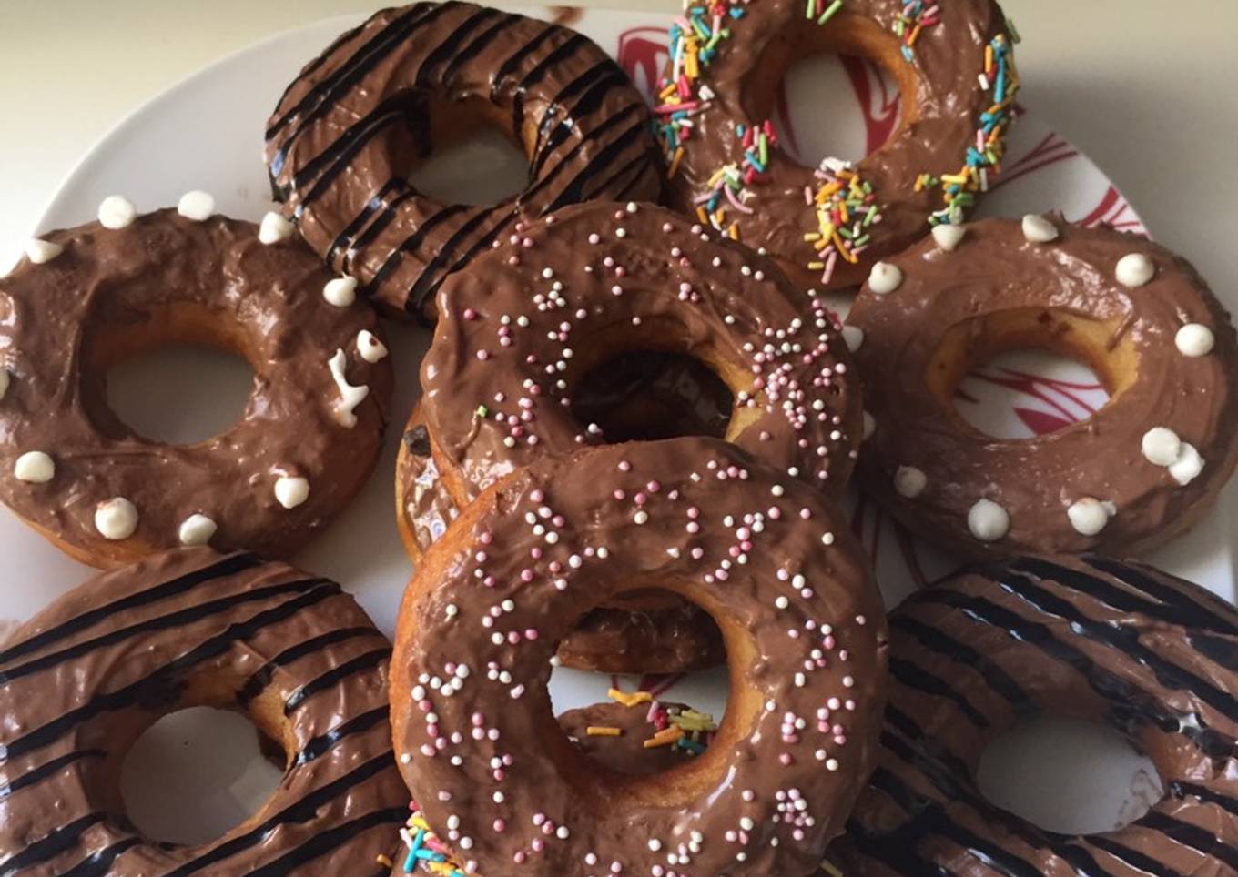Chocolate donuts