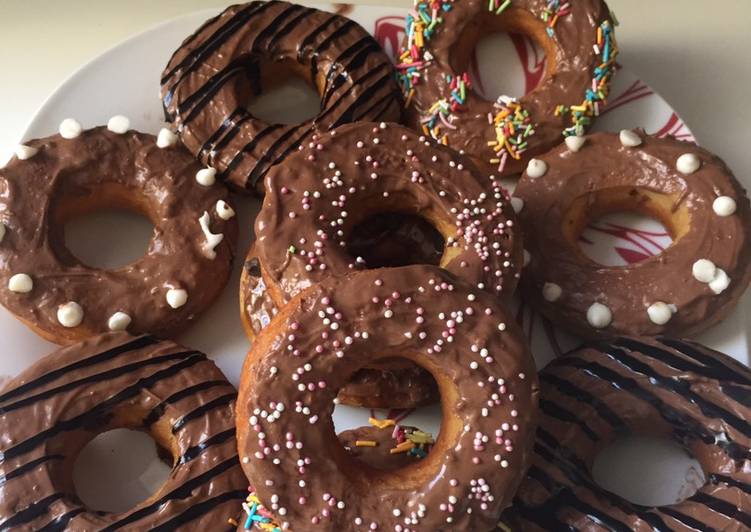 Chocolate donuts