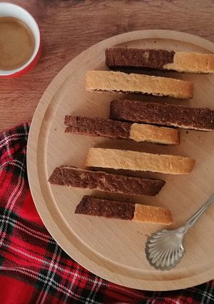 Foto di Biscotti bicolori