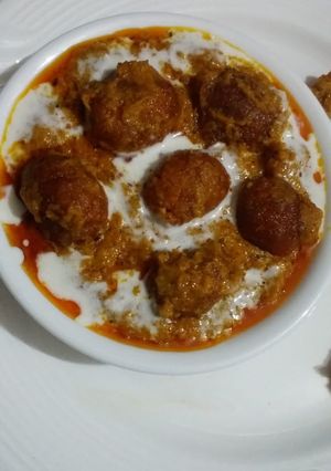 A picture of Malai Kofta.