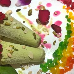 A picture of Paan Gulkand Kulfi.