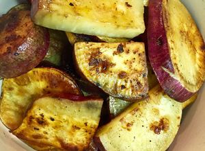 Foto de Batata doce ao alho