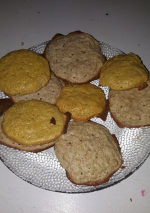 Una foto de Tortitas de manzana sin harinas