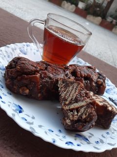 عکسی از دستور دسر بیسکویتی