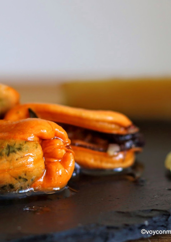 Una foto de Mejillones en escabeche