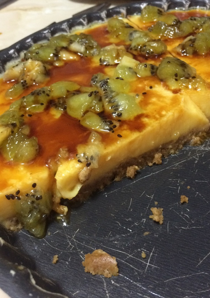 Una foto de Flan de verano a mi estilo