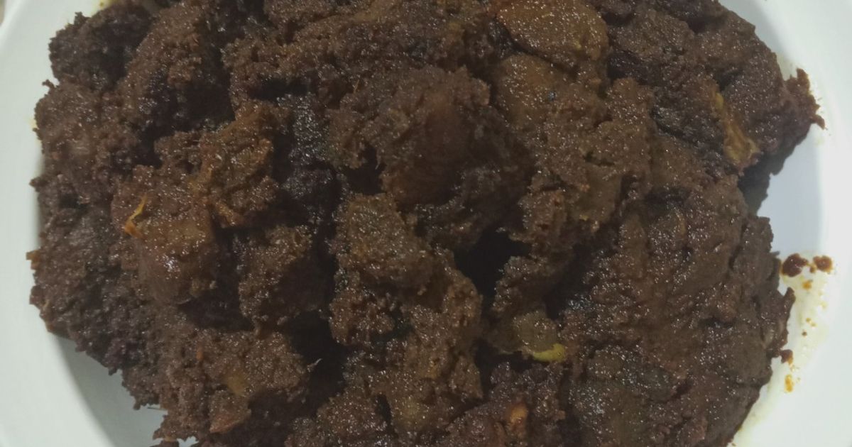 Rendang daging