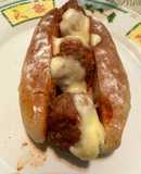 Sándwich de albóndigas