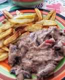 Strogonoff rico y fácil (a mi manera)