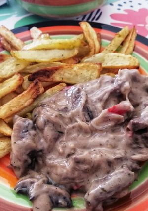 Una foto de Strogonoff rico y fácil (a mi manera)