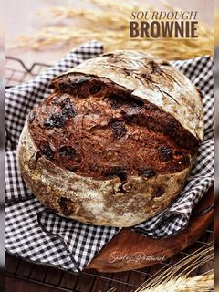 Foto resep SOURDOUGH BROWNIE ARTISAN BREAD🌾