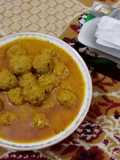 Simple kofta curry