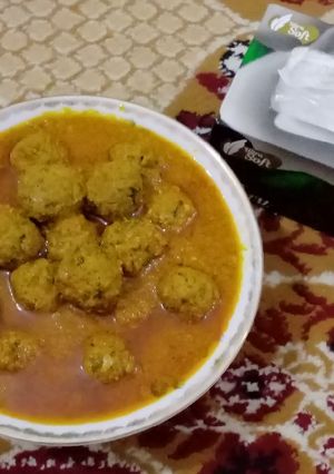 A picture of Simple kofta curry.