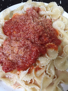 Una foto de Pasta napolitana
