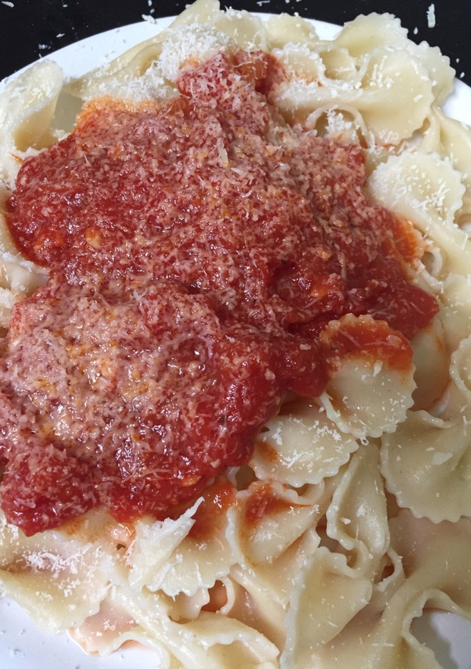 Una foto de Pasta napolitana