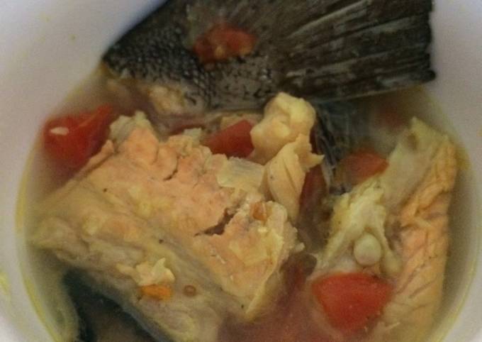 Resep Sop Salmon Asam Pedas Oleh Tleinawati Cookpad