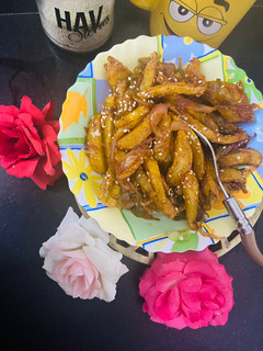 हनी चिली पोटैटो (Honey chilli potato recipe in hindi) रेसिपी मुख्य फोटो