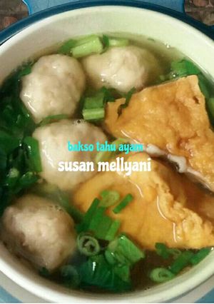 Foto resep Bakso ayam tahu