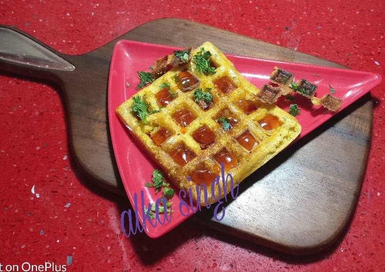 Simple Way to Prepare Award-winning Maize Waffles