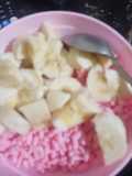 Cereal Choco Krispis De Fresa 🍓 con leche y plátano. 🍌❤❤