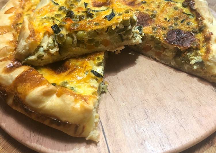 Tortino di sfoglia con verdure