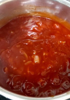 A picture of My Homemade BBQ Sauce. 😍.