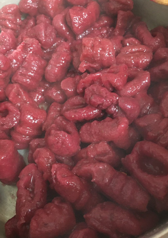 Una foto de Ñoquis de remolacha (Sin TACC / Gluten Free)