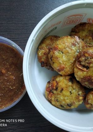 A picture of Sabudana cutlet.